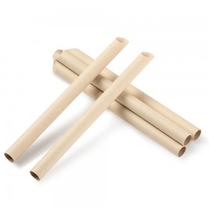 Bamboo pulp straw (slanted mouth)